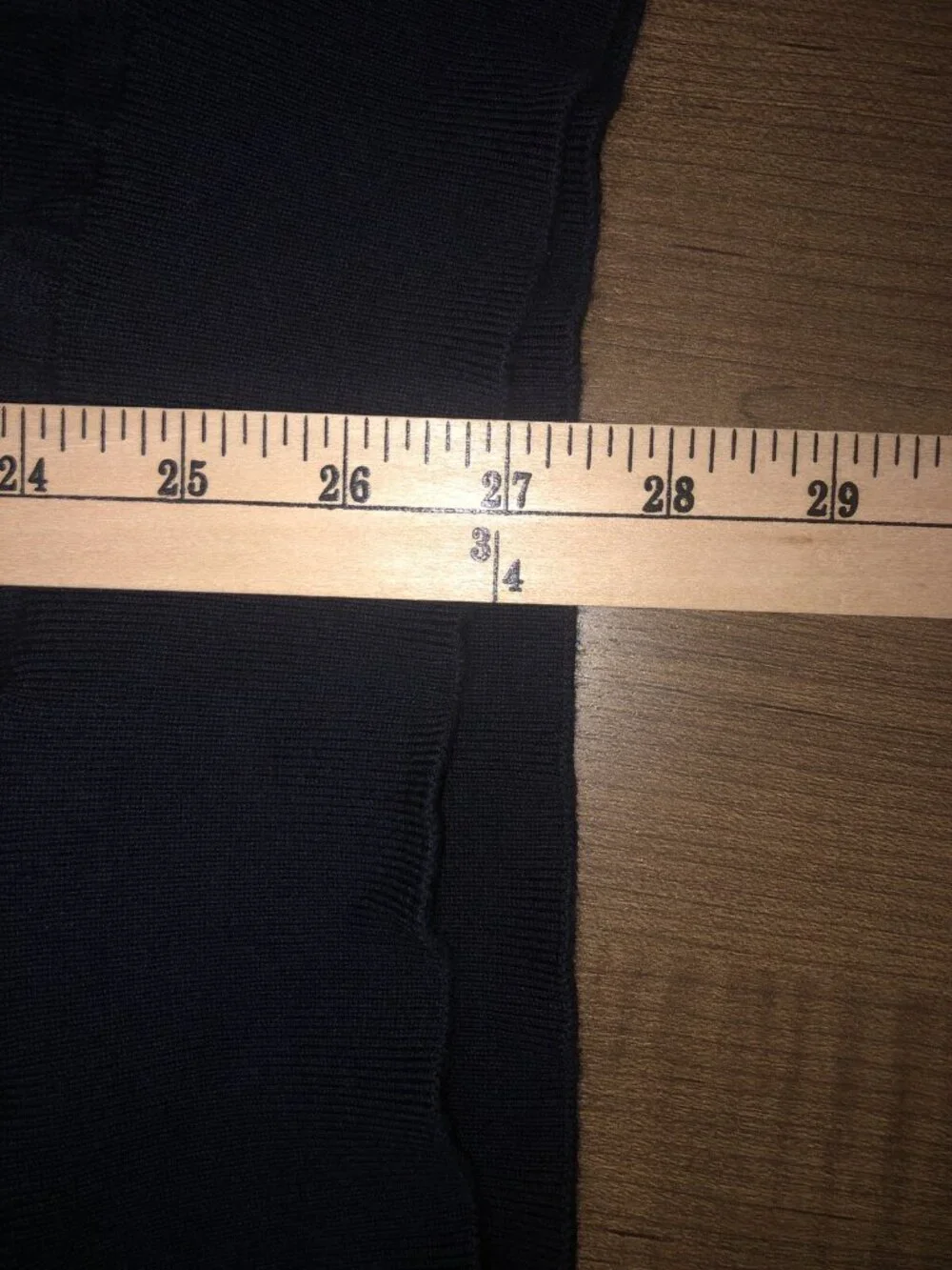 Polo Ralph Lauren Navy Blue Pullover Sweater Large Long Sleeve V Neck Pima